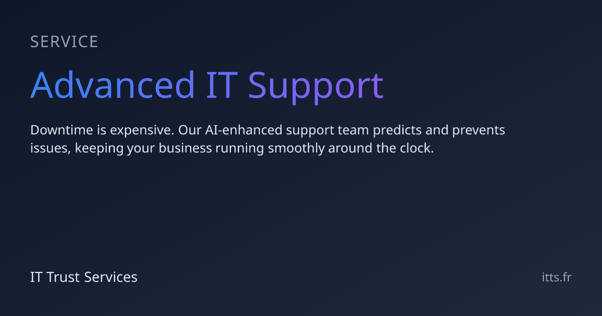 Advanced IT Support | IT Trust Services